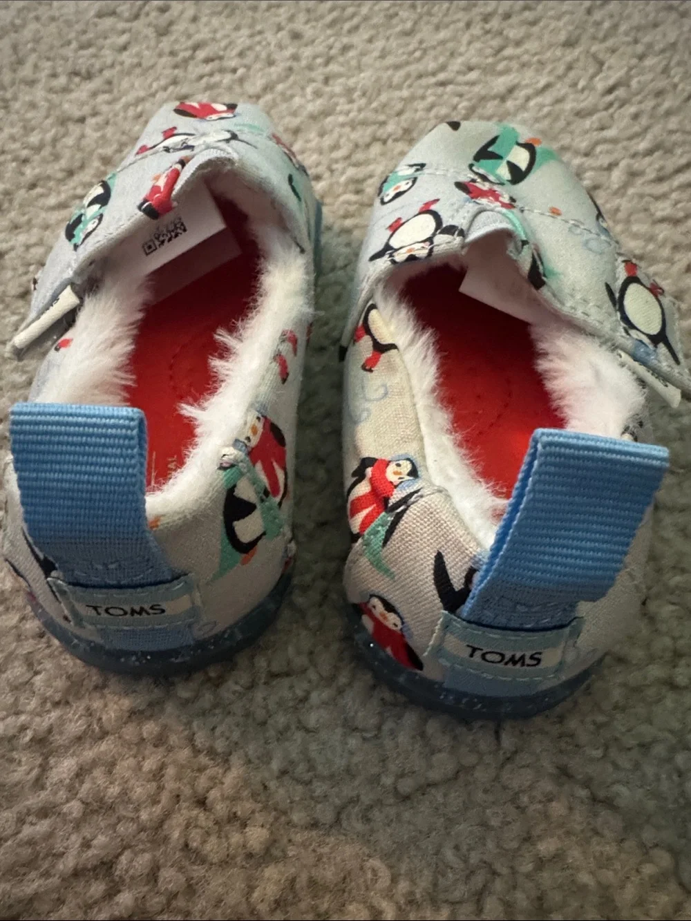 Toms playful penguin